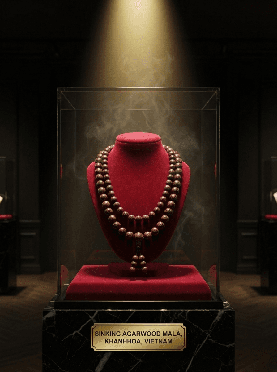 108-Bead Agarwood Prayer Strand